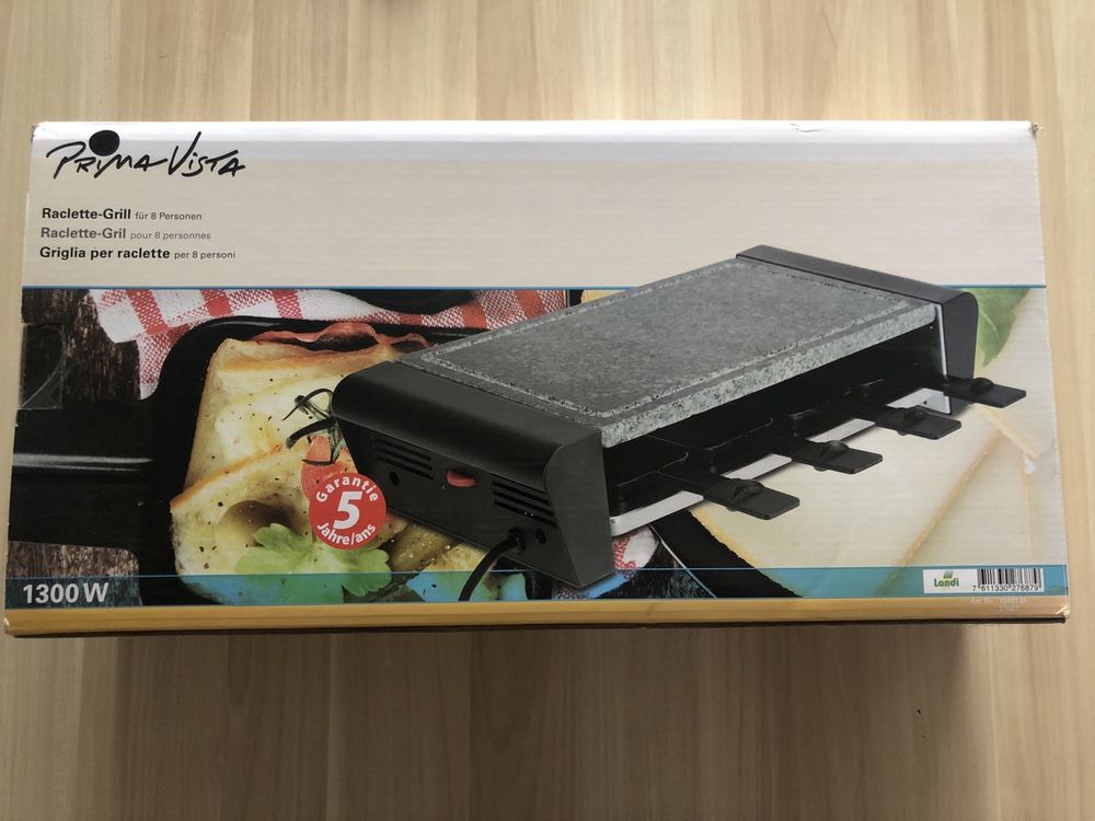 Raclette-Grill mit Steinplatte | Kaufen auf Ricardo