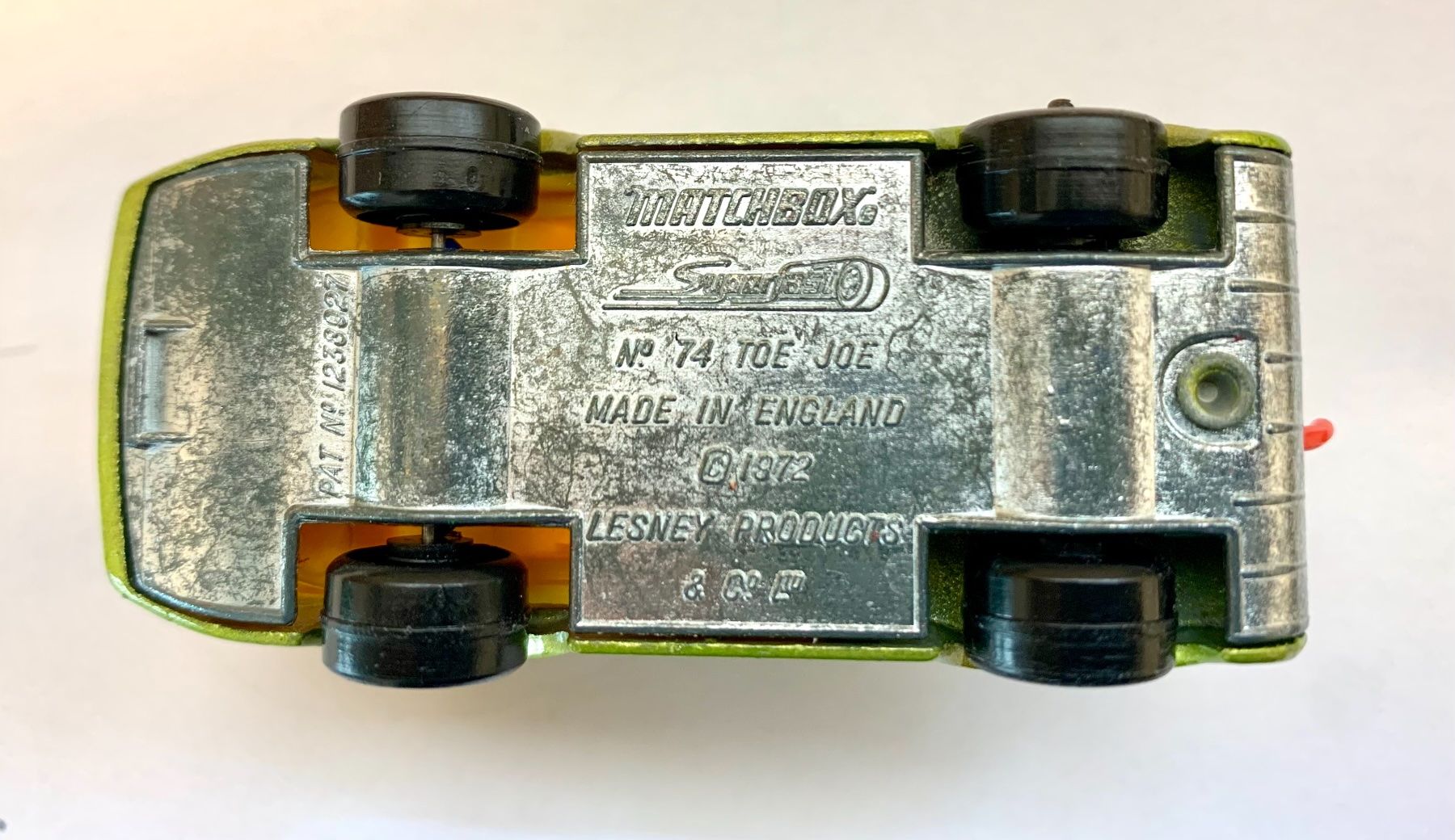 Matchbox Spielzeuge: Matchbox-Abschlepper: Toe Joe Nr 74, 1972 – Gebraucht aus Biel/Bienne von Oldradio 3