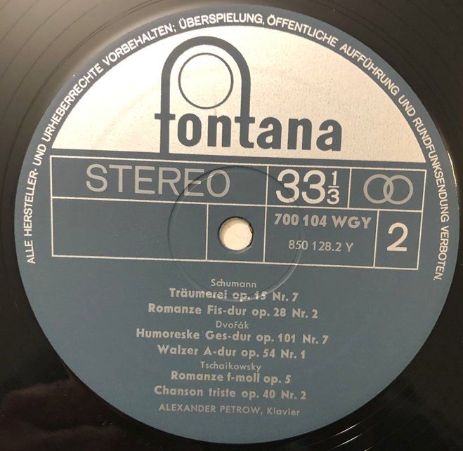 Dischi in vinile: Alexander Petrow - Klavierabend (LP) – Usato da Grüningen venduto da azulamarillo_vinyl 3