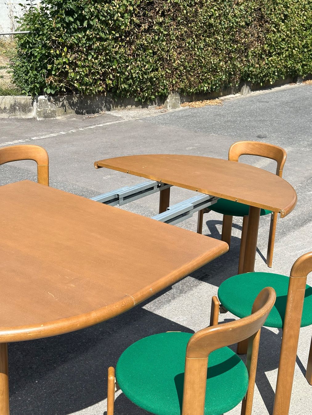 Dietiker Set de table et chaises: Dietiker Bruno Rey Design Esstisch mit 6 Stühlen – D'occasion à Zürich par N-Habegger 6