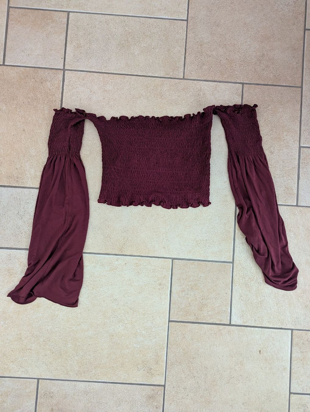 Tops: Top Bear Dance burgundy size M  – Neu (gemäss Beschreibung) aus Saillon von vic_xny8