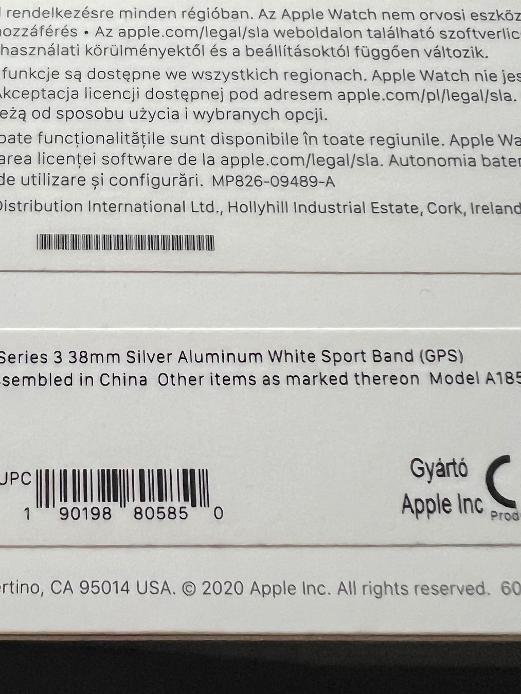 Apple Smartwatch: Apple Watch Series 3 Neu !!! – Nuovo (secondo la descrizione) da Oberengstringen venduto da Djs 5