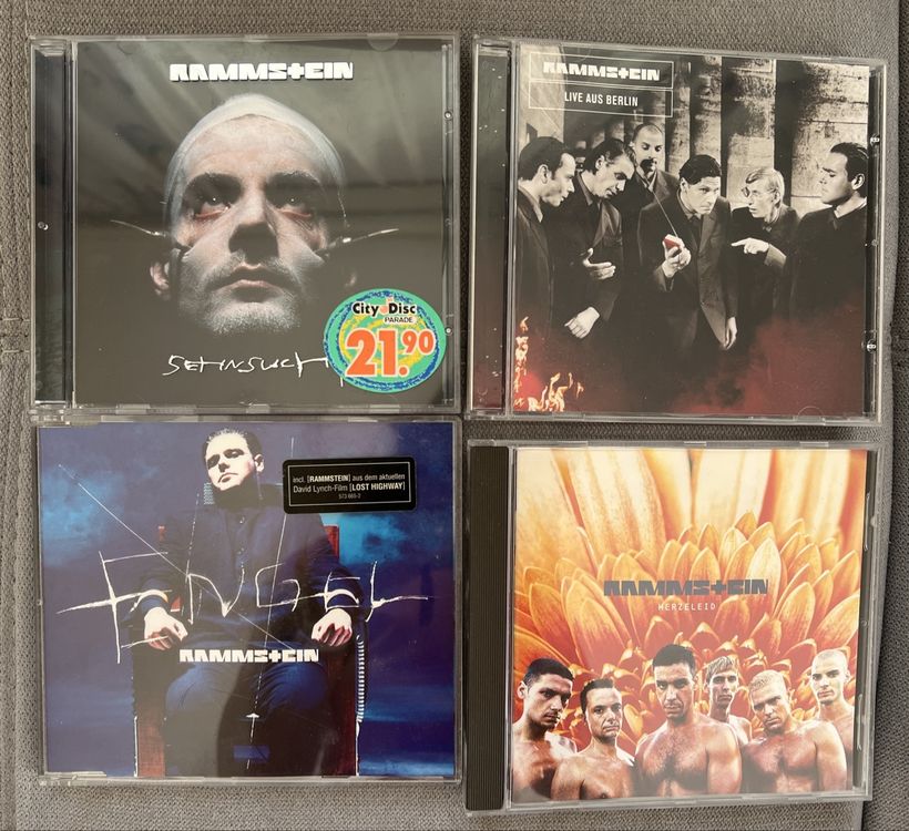 Rammstein CDs (Gebraucht) in Ennetbürgen für CHF 5 – mit Lieferung auf ...