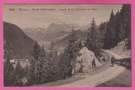 Morgins Route d'Abondance belebt