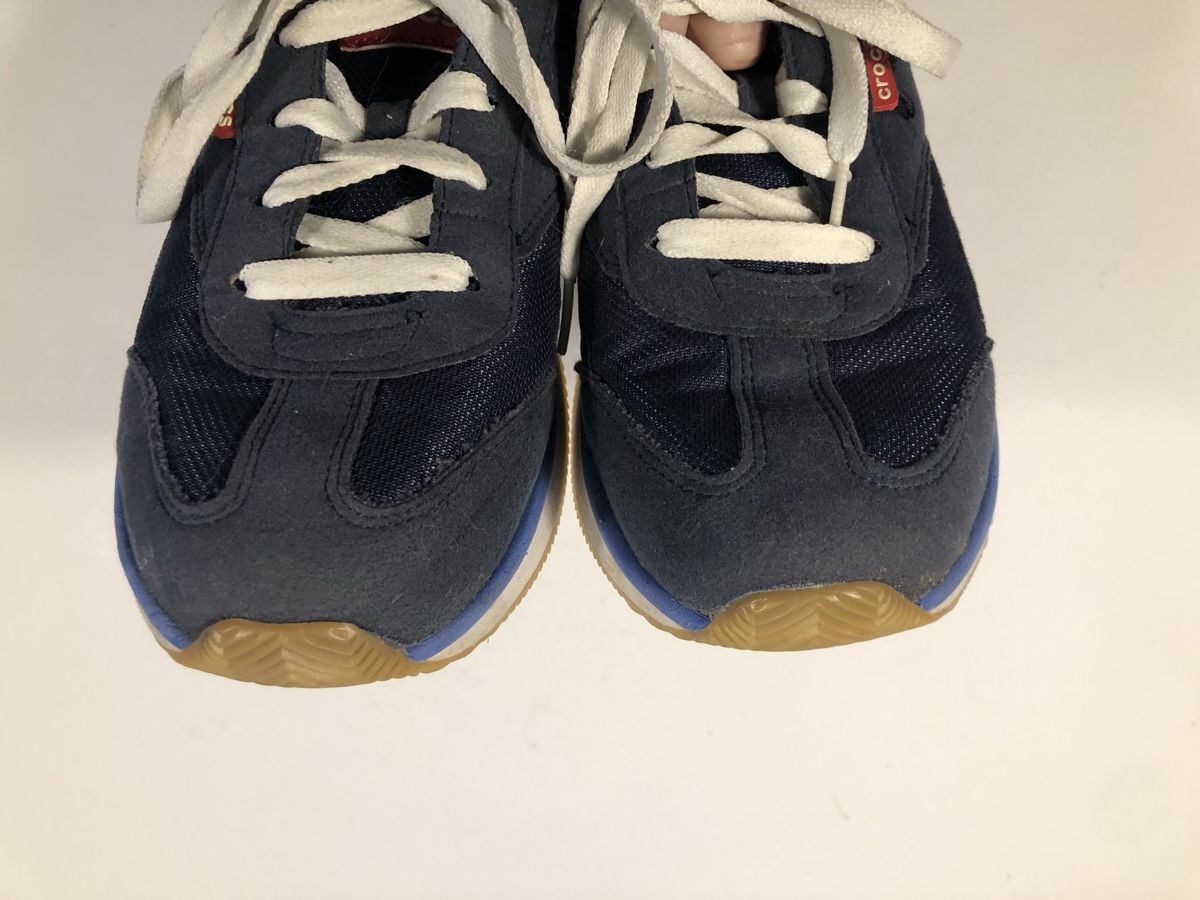 Crocs Scarpe da uomo: Crocs Sneaker Freizeitschuhe Gr. 39 blau/gelb/rot – Usato da Bern venduto da Etzy 5