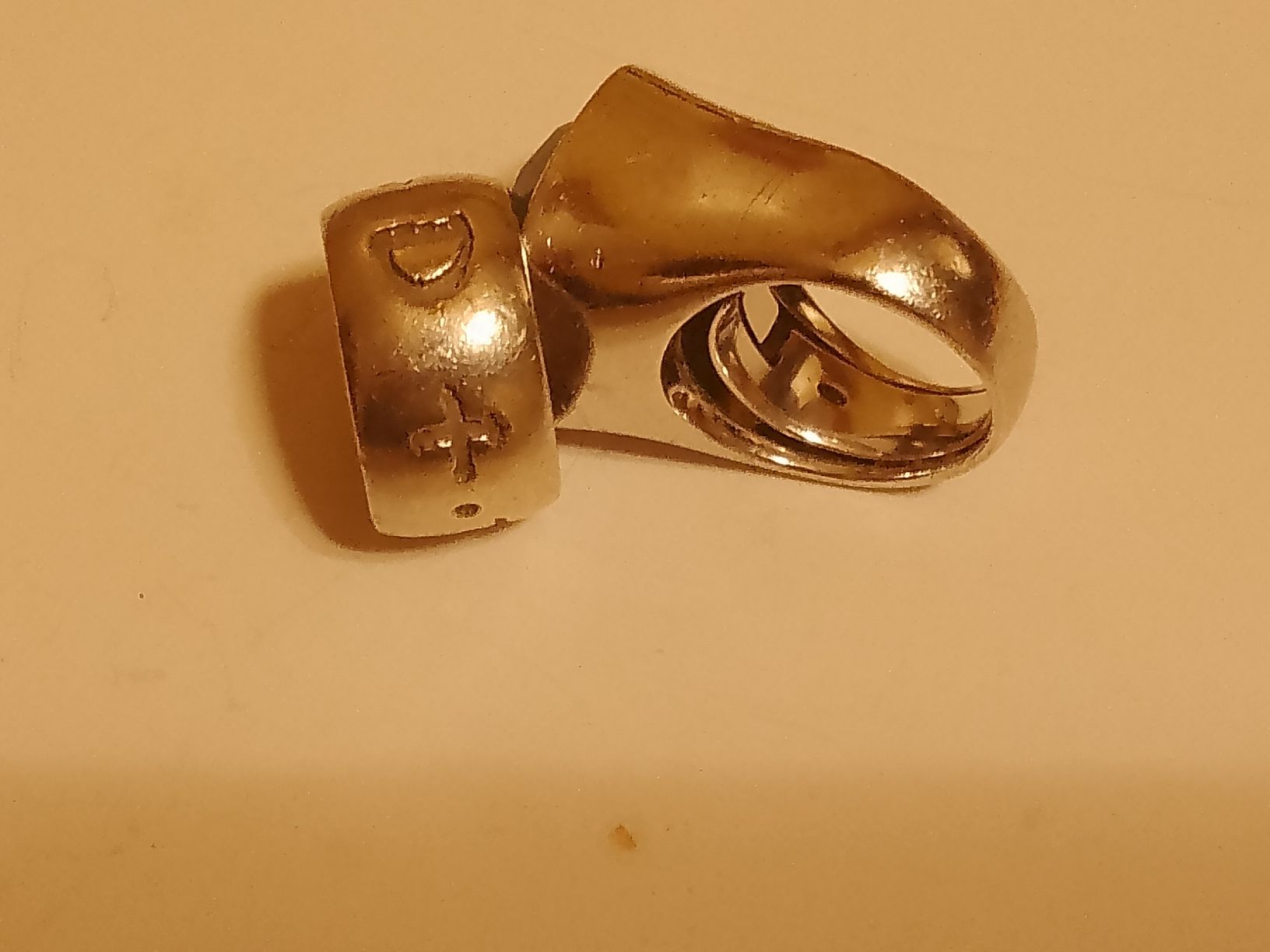 Anelli: 2 Ringe Silber  – Usato da Agno venduto da sam2608 4