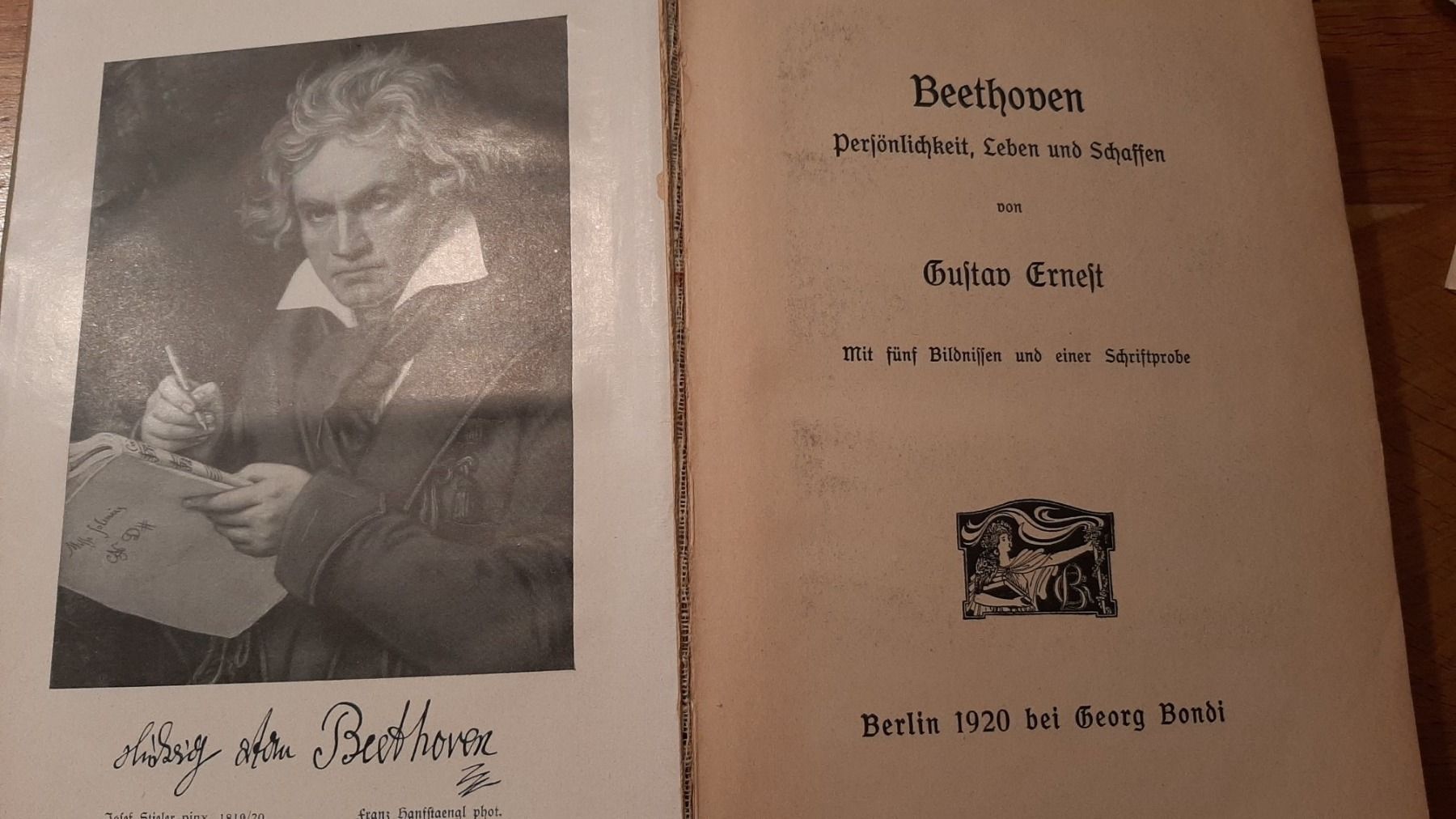 Livres: Biographie Beethoven, 1920 – D'occasion à Kriens par honig01 1