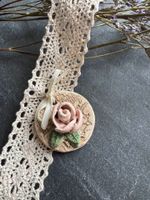 Einzigartige, handgefertigte Halskette im Vintage-Stil