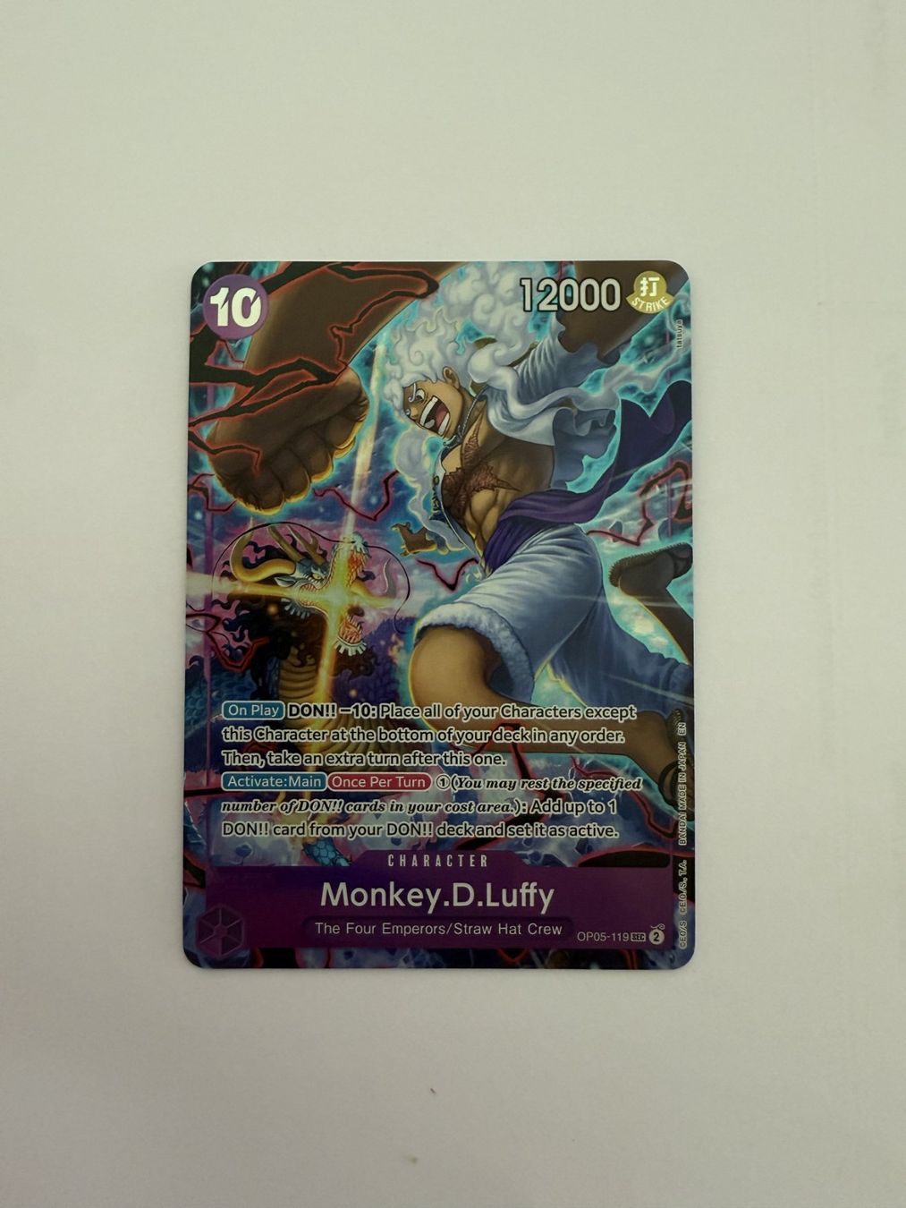 Bandai Carte collezionabili: Luffy 10c 2nd Anniversary Promo – Nuovo (secondo la descrizione) da Urtenen-Schönbühl venduto da jul_c8v2