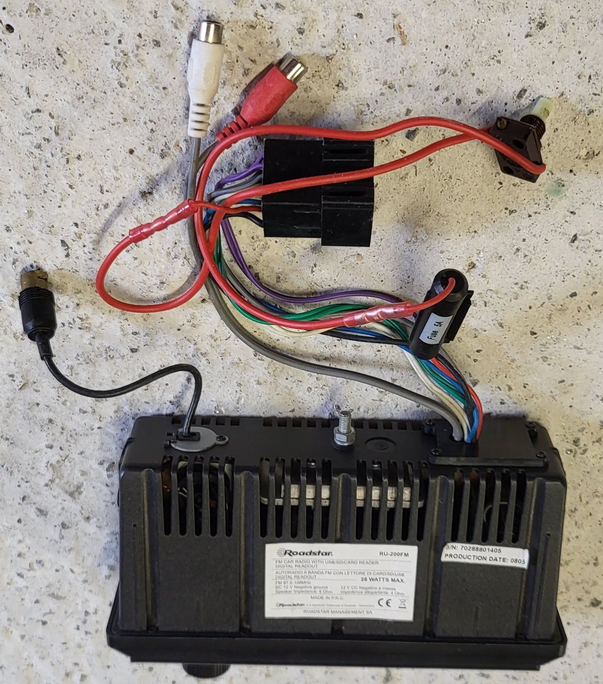 Roadstar Radios: Autoradio Roadstar RU-200FM – Gebraucht aus Villa Bedretto von Custa 1