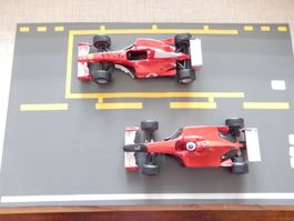 2x F1 Ferrari Piste  .- Black Nose !!!    %% Ausverkauf %%