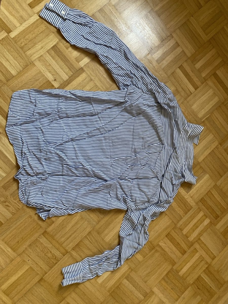 Zara Camicette: Gestreiftes Hemd mit Taschen vorne – Nuovo (secondo la descrizione) da Zürich venduto da lucille.s 1