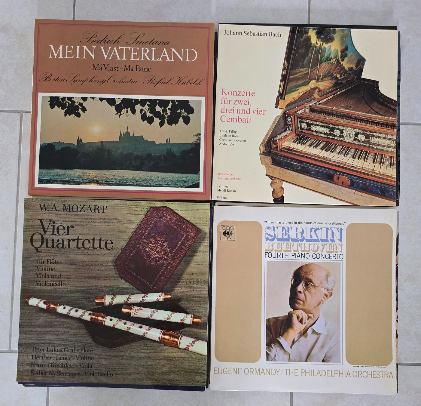 Dischi in vinile: 46 LPs Klassik, davon 2 Doppelalben – Usato da Steinmaur venduto da Pegasus24 7