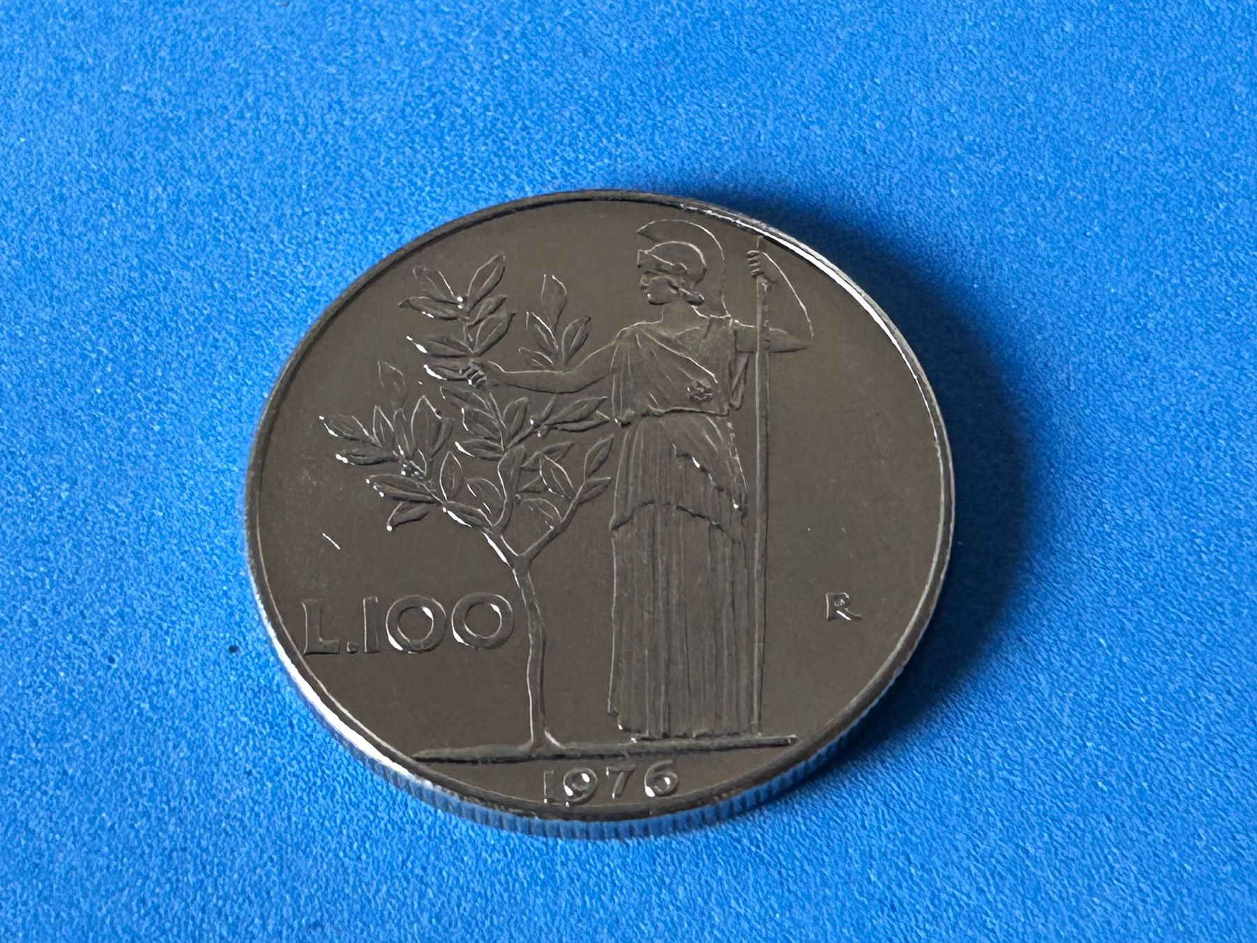 Tutti le monete: Italy - 100 Lire 1976 – Usato da Corcelles NE venduto da AJKader 2