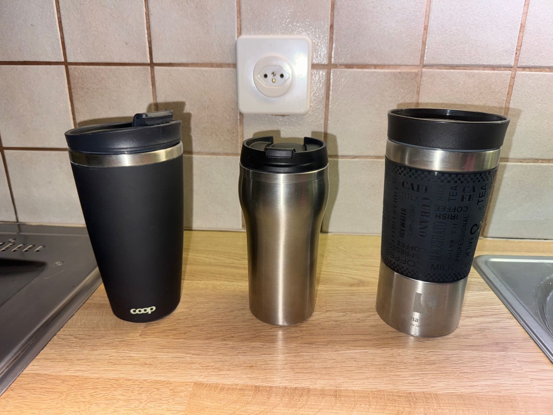 Coop Behälter & Ähnliches: 3 verschiedene Thermobecher, alle zusammen – Gebraucht aus Bern von Zenithar
