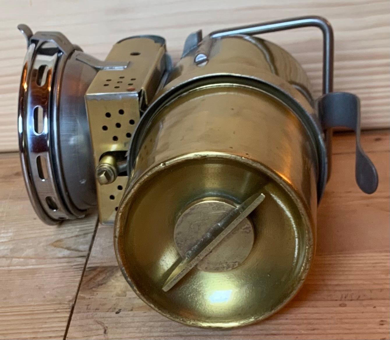 Schweizer Armee Lanterne: Karbidlampe der CH Armee – Usato da Goldingen venduto da Bergler012 5