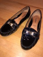 Gabor Mokassin Lackleder schwarz Glitzer 37.5