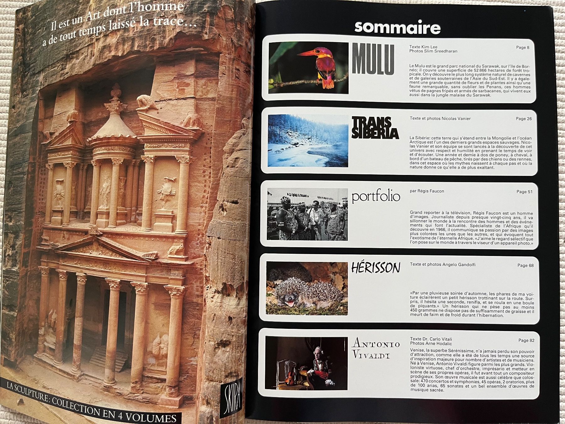 Riviste & Magazine: Animan Nr.36; Sibérie, Hérisson, Vivaldi – Usato da Zürich venduto da Gurkis 1