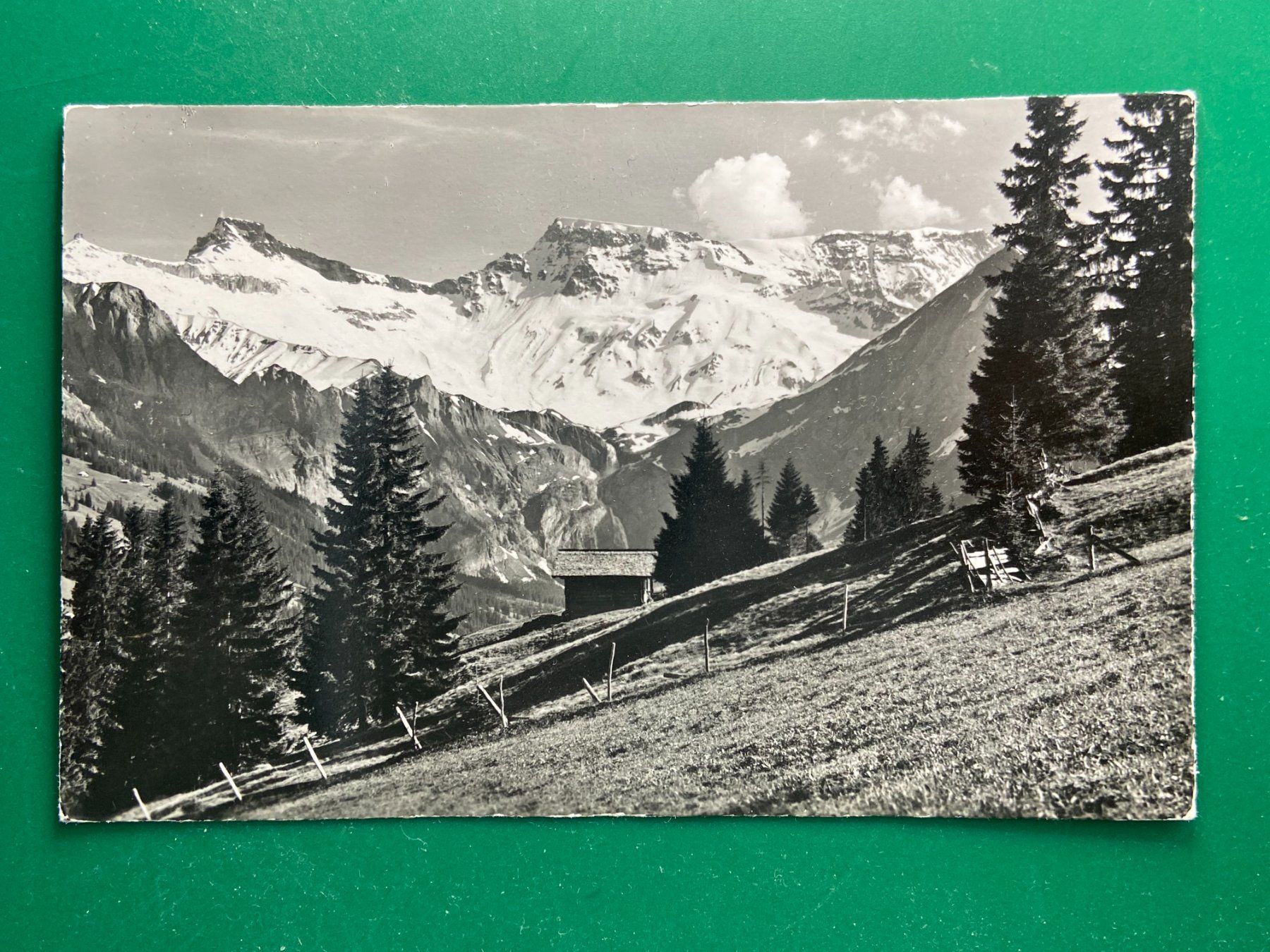 Cartoline postali: Adelboden - Blick vom Hörnliweg – Usato da Steg VS venduto da danwer74