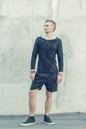 Neue designer Männer anzug vom Leinen Größen L
