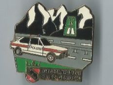 Autobahnpolizei Spiez-Gesigen, Pin