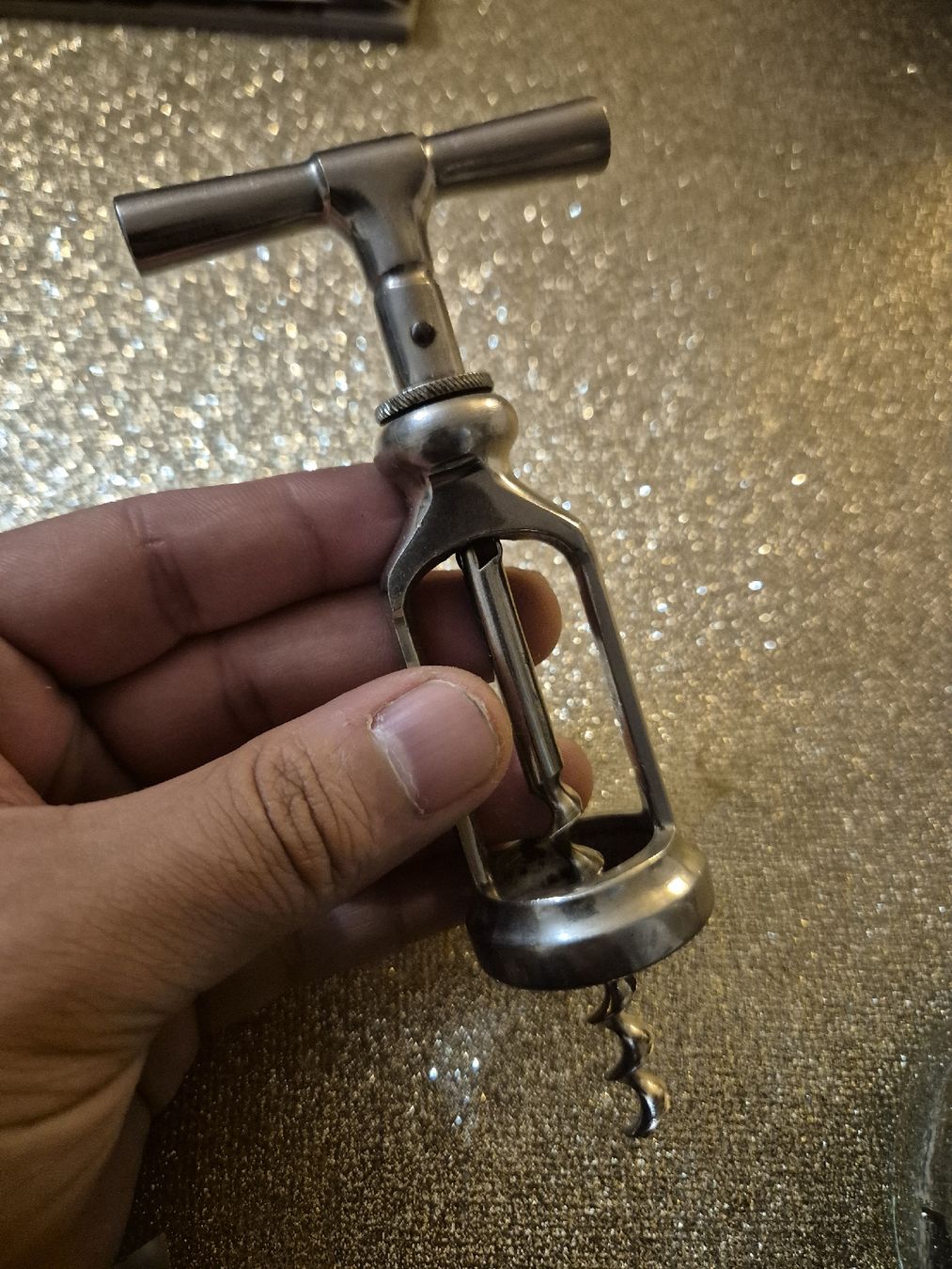 Flaschenöffner & -verschlüsse: Korkenzieher, Flaschenöffner, Weinöffner Metall – Gebraucht aus Pfaffnau von furush6 1