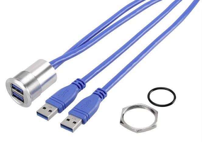 Elektronikbauteile: USB Steckverbinder – Neu und originalverpackt aus Thalwil von Tgatga