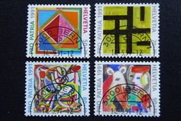 (P230) PP: 1991 B231 - B234 Top ET-Halbmondstempel