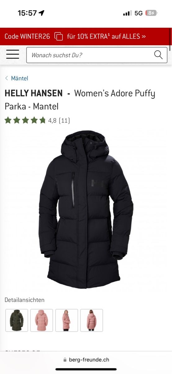 Helly Hansen Giacche: Helly Hansen Adore Puffy Jacke – Nuovo (secondo la descrizione) da Rapperswil SG venduto da kimbuetler