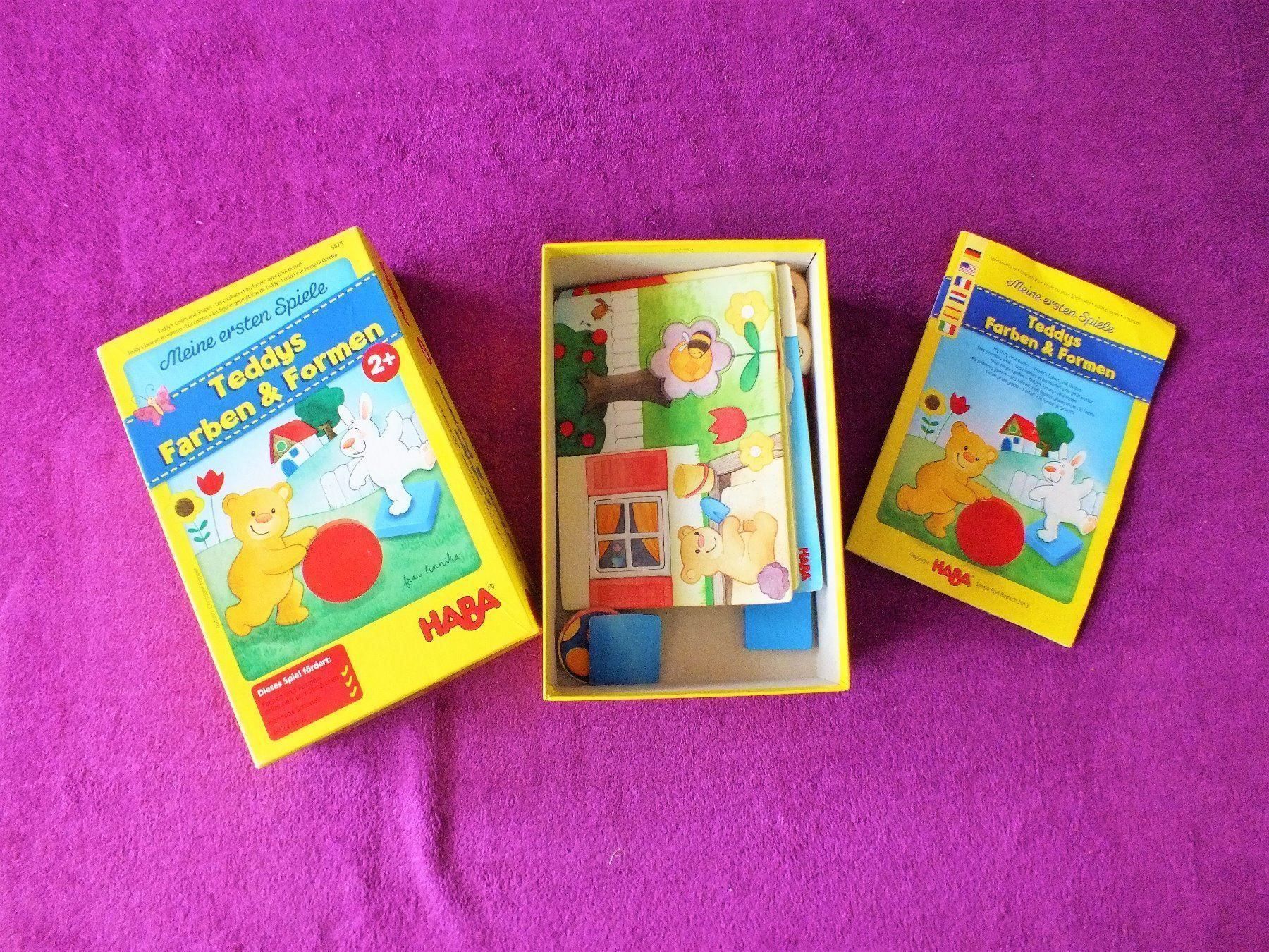 Haba Giochi: HABA erste Spiele - Teddys Farben & Formen – Usato da Müllheim Dorf venduto da Seeeule01 1