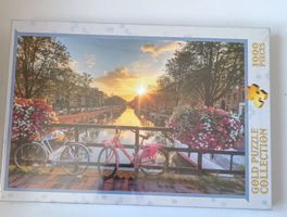 Neues 1000-Teile Puzzle: Romantische Grachten in Amsterdam