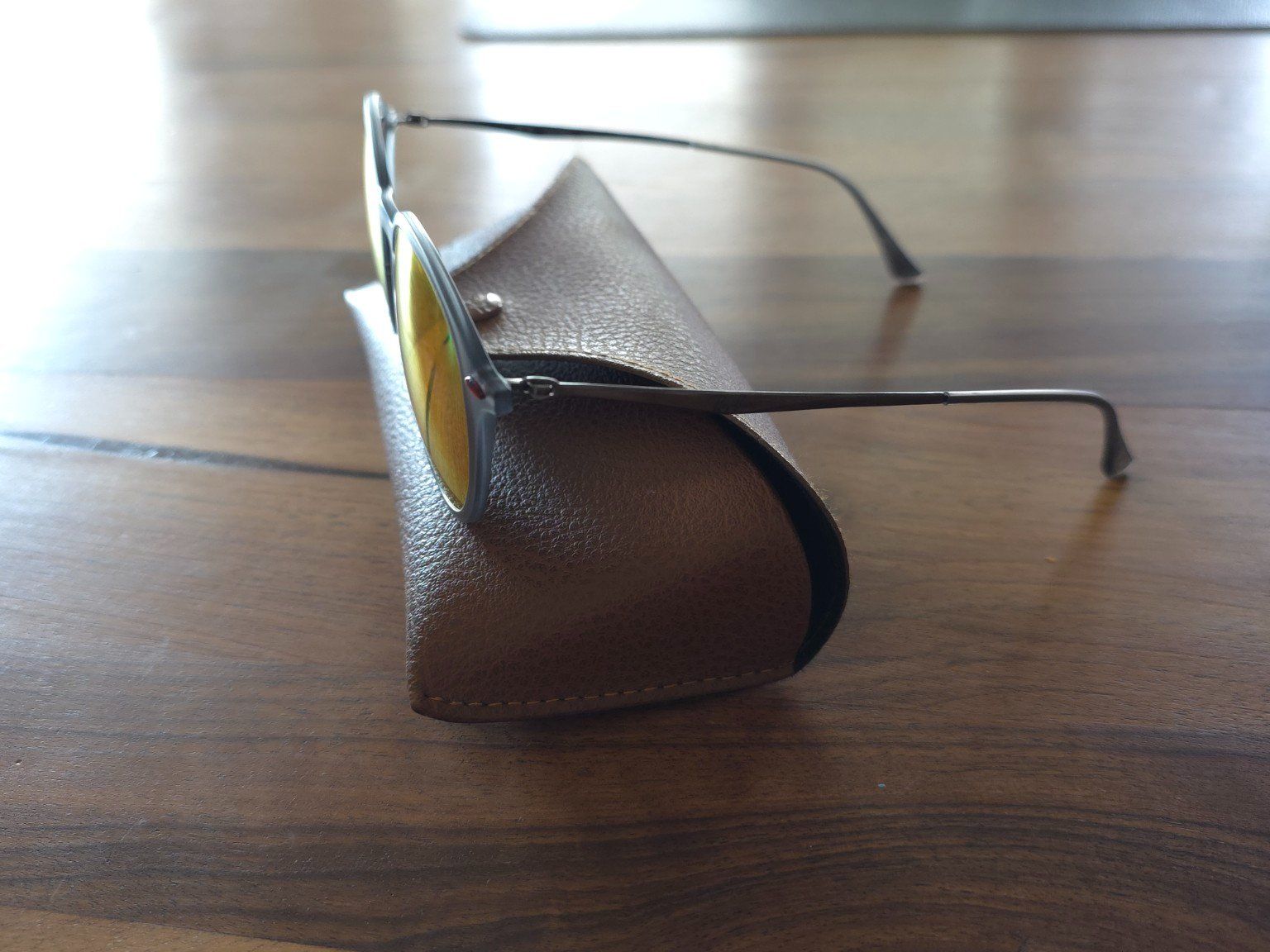 Ray-Ban Occhiali & Lenti: Ray-Ban RB4224 Round LightRay 650/6Q – Nuovo (secondo la descrizione) da Dietlikon venduto da Bonamesa 4