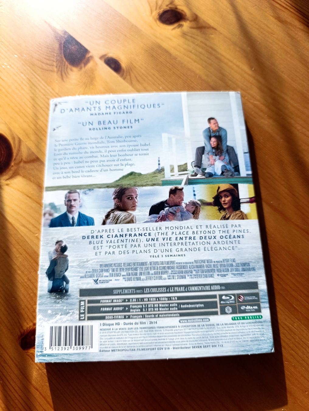 Tutti i DVDs: Une Vie entre deux Océans - Blue Ray – Usato da Prangins venduto da Timband 2