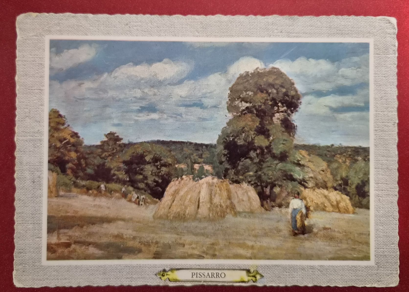 Cartoline postali: Pissarro Sommerernte La Moisson à Montfoucault alt – Nuovo (secondo la descrizione) da Melchnau venduto da Arthurius
