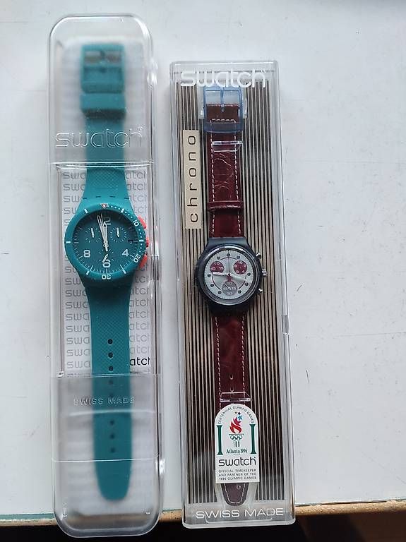 Orologi: Swatch Olympia Atlanta/Chrono Plastic – Usato da Biel/Bienne venduto da Rouf7