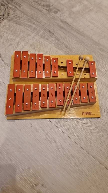 Strumenti musicali: Sonor Xylophon Glockenspiel – Usato da Eptingen venduto da Zahntuefeli