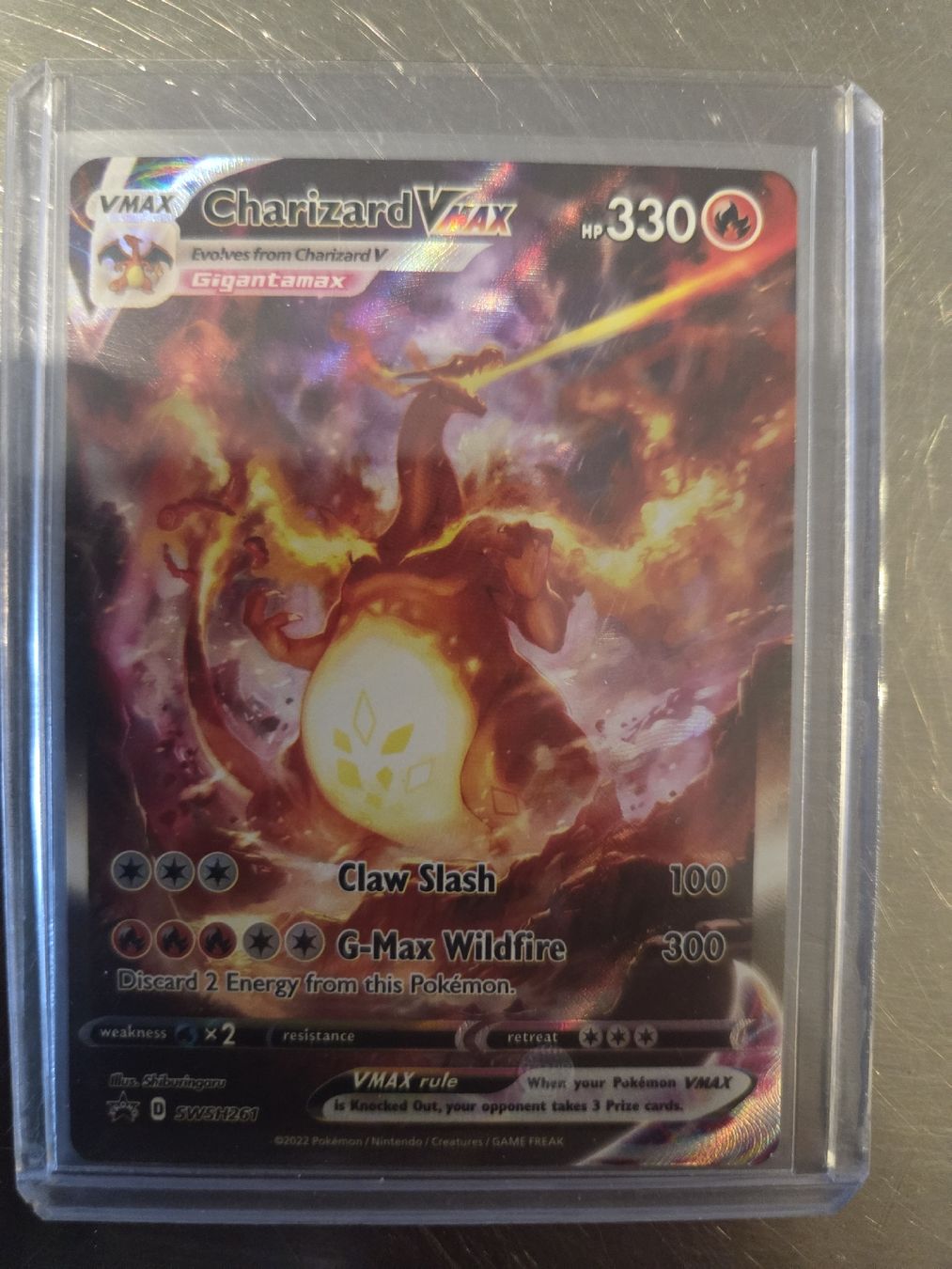 Pokémon Sammelbilder & Trading cards: Carte Pokémon Charizard Vmax – Gebraucht aus Champex-lac von PokeTop