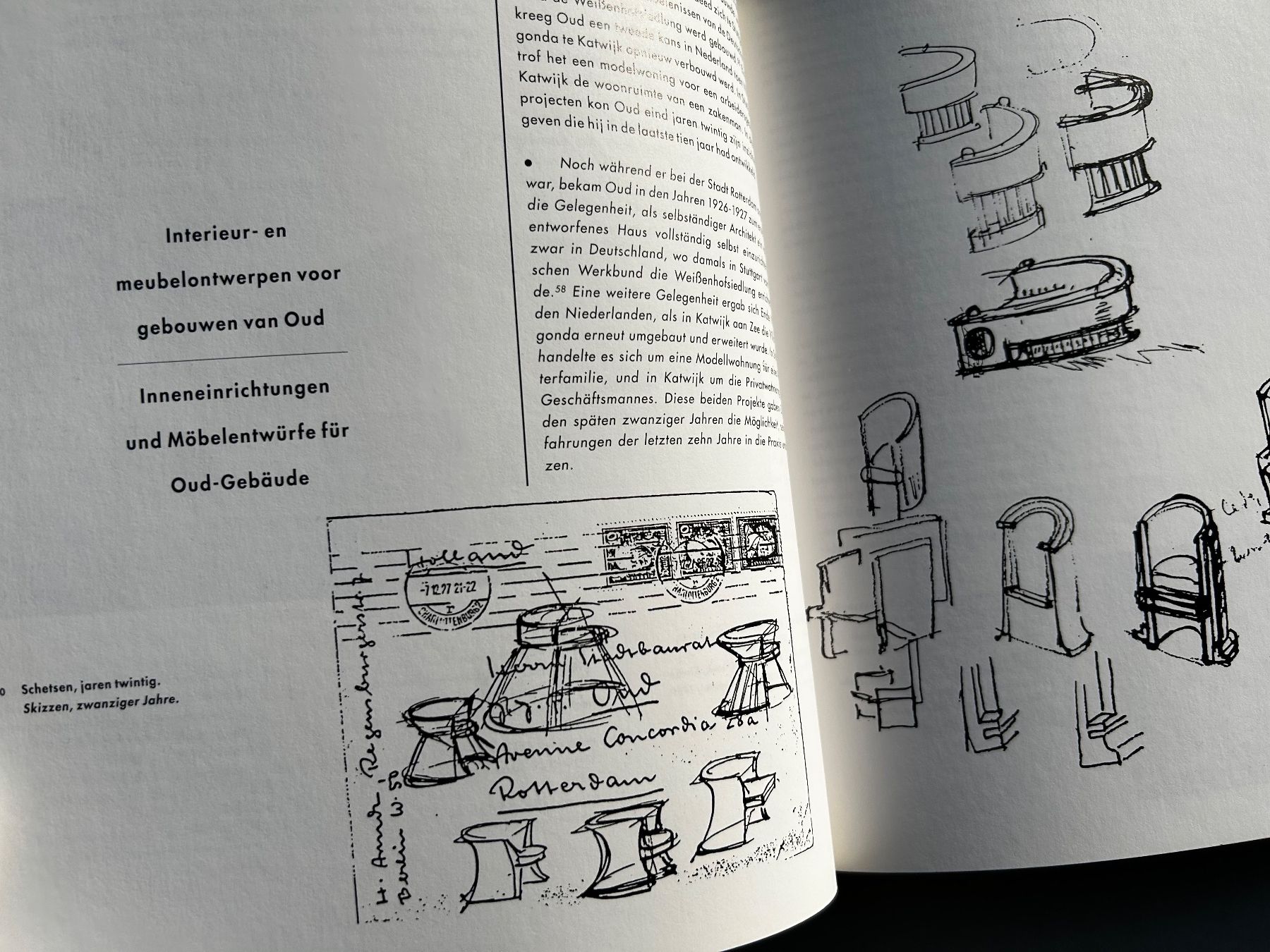 Libri: J.J.P. Oud Design Buch Möbeldesign Architektur – Usato da Zürich venduto da lesgarcons 4