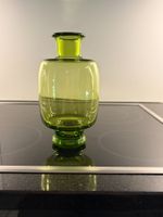 Vase Glas grün Lütken Holmegaard Dänemark 1954