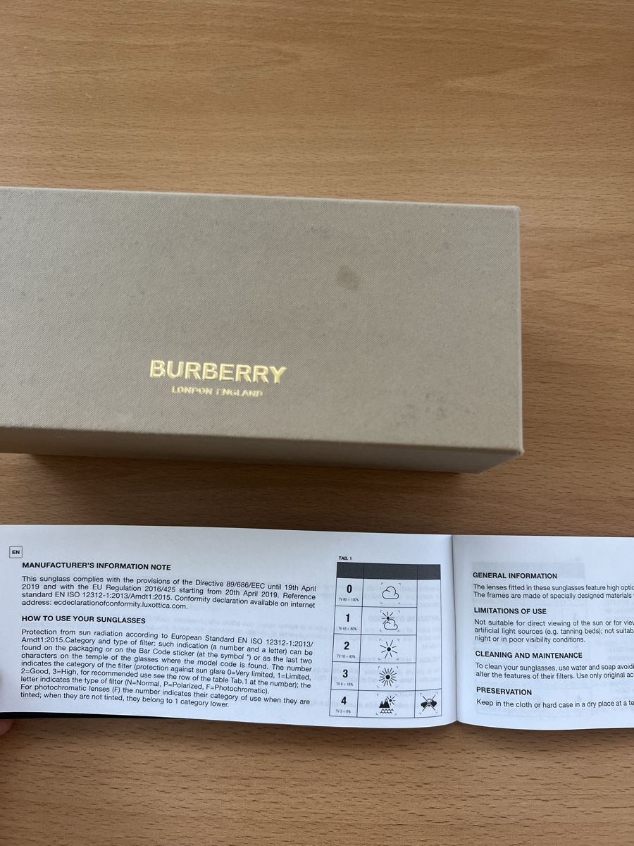Burberry Brillen & Gläser: Burberry Sonnenbrille - Braun – Neu (gemäss Beschreibung) aus Zürich von celineaceline 1
