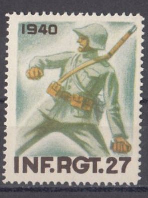 Tutti i francobolli: Infanterie Wi 274 postfrisch – Usato da Bürglen TG venduto da StampGraf