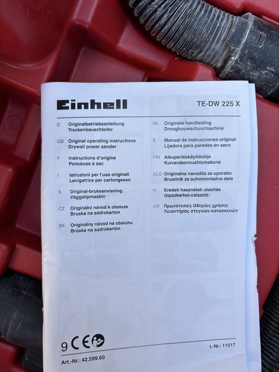 Einhell Aiguiseuses & polisseuses: einhell trockenbauschleifer te-dw 225 x – D'occasion à Langnau am Albis par CollectingCoRe 5
