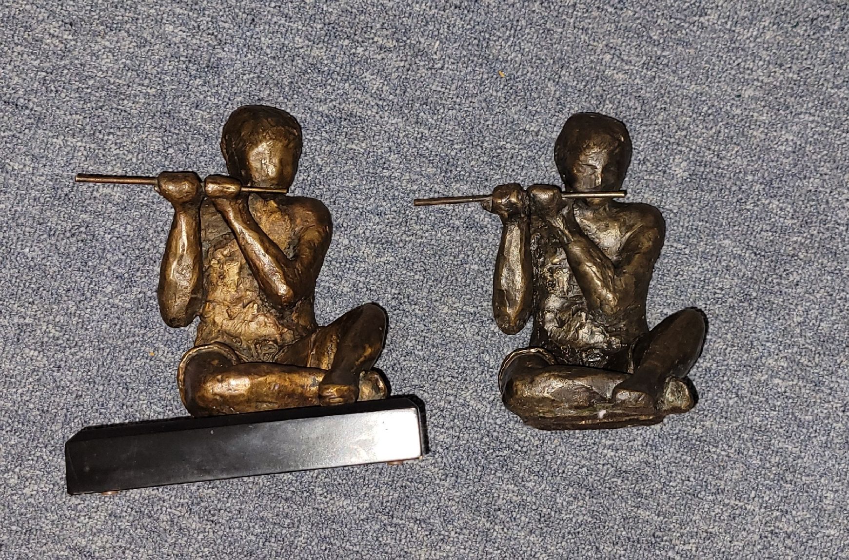Statuette: Suonatori flato traverso bronzini – Usato da Lugano venduto da Collezionismo59 2