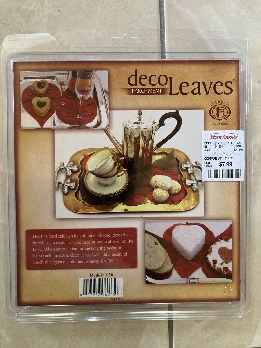 Kit bricolage: Deko oder Basteln Blätter Set 21 Stk neu, Herbstdeko – Nuovo e nell'imballaggio originale da Vinelz venduto da Viewfinder84 1
