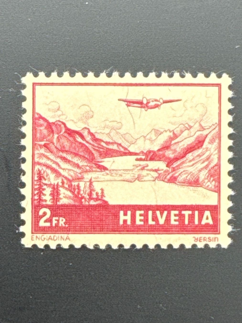 Alle Briefmarken: 1941, Flugzeuge, ZNr. F33, postfrisch – Gebraucht aus Küssnacht am Rigi von POSTOMASTER