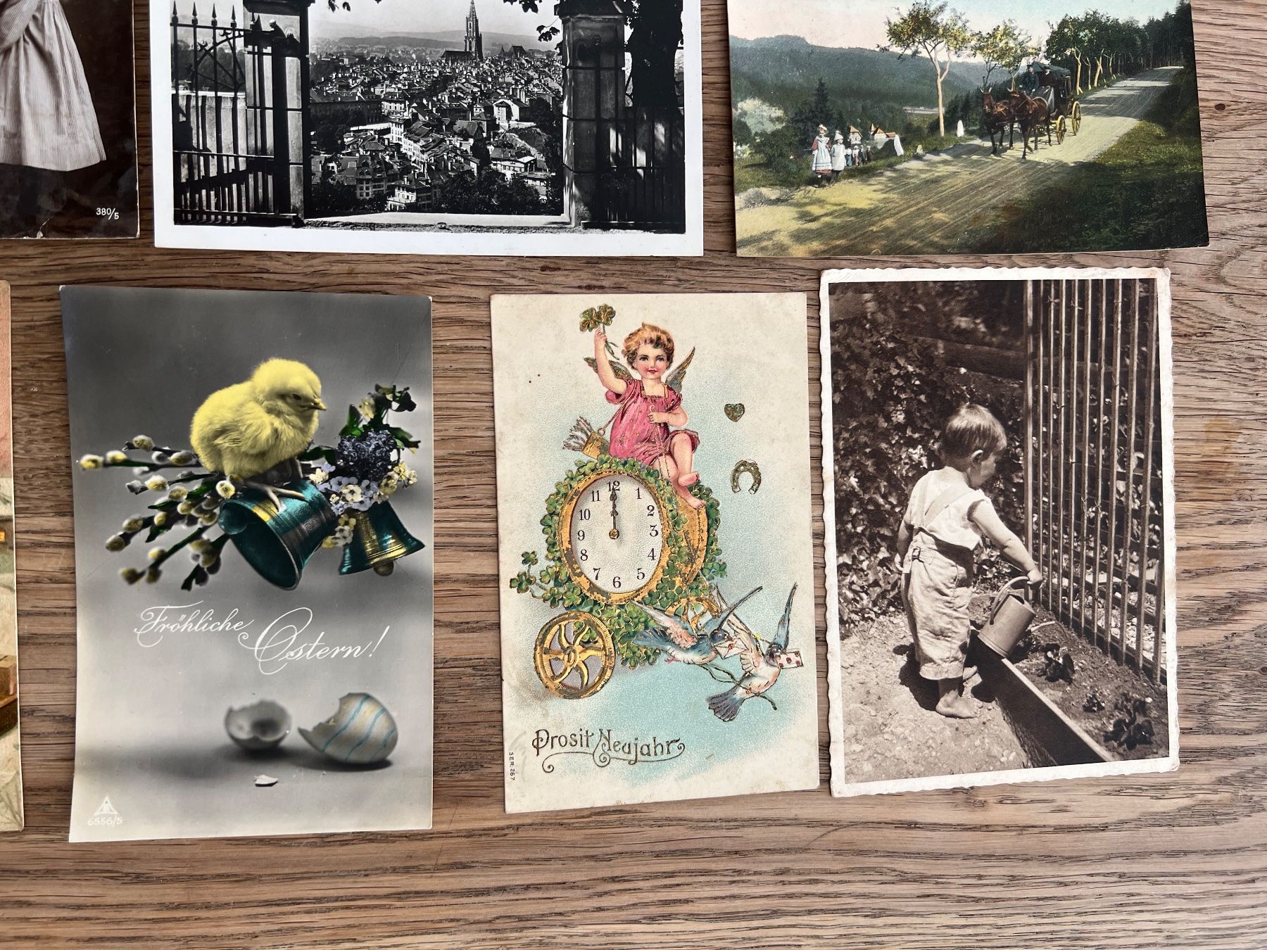 Cartoline postali: Sammlung antike Postkarten Schweiz – Usato da Hermetschwil-Staffeln venduto da militaria-schweiz 3