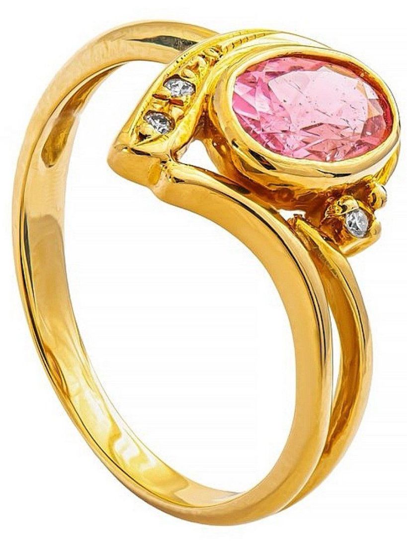 Ringe: 1.00ct Turmalin Ring und Diamanten, 18 Karat – Neu und originalverpackt aus Untersiggenthal von TimeandShine 6