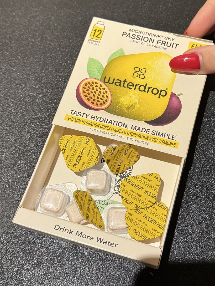 Waterdrop Cibi & Specialità: 8x Waterdrop Microdrink Passion Fruit, wie neu – Nuovo (secondo la descrizione) da Tuggen venduto da jess_gls06 2