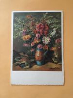 Pro Juventute Künstlerkarte Vautier Blumenstrauss