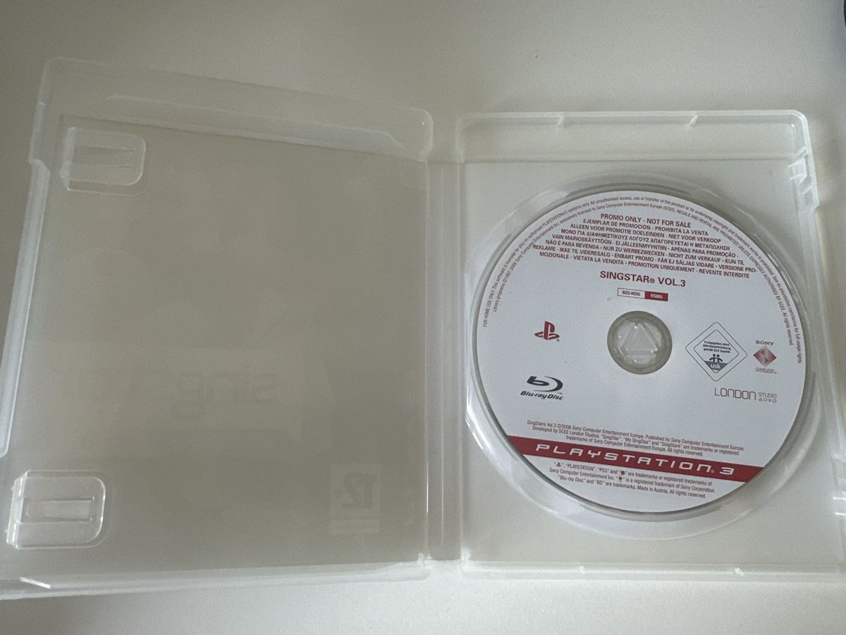 Sony Giochi: SingStar Vol. 3 / Playstation 3  – Usato da Oberengstringen venduto da sasej 1